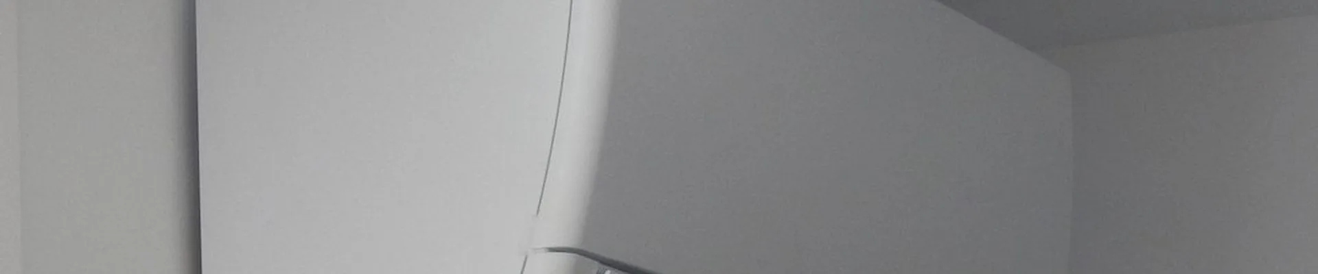 Close-up of a wall-mounted split unit air outlet